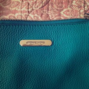 Turquoise Micheal Kors mini crossbody